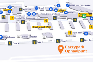 Eazzypark Schiphol Ophaalpunt Shuttle Service